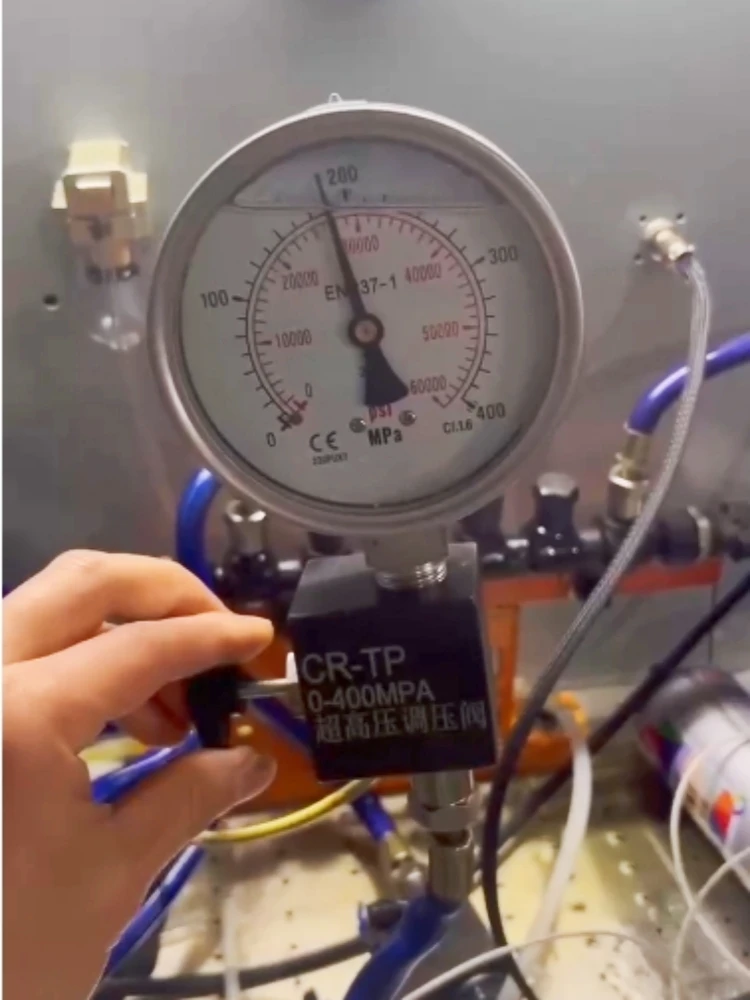 0-4000bar CRIN Diesel Pump Plunger Pressure Regulating Valve 400Mpa Oil Circuit Testing Regulator Can Simulate DRV Work