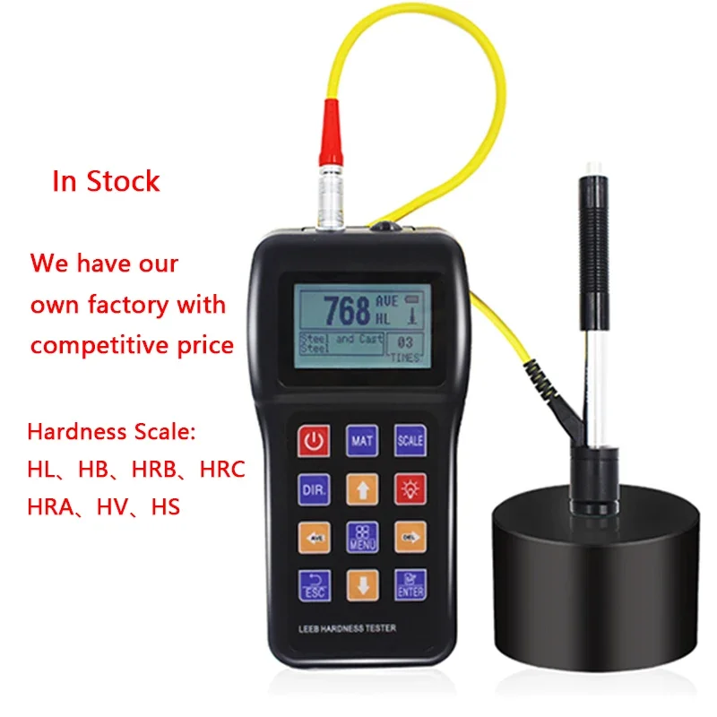 

JH180 Manufacturer Wholesale Steel Metal Durometer Portable Leeb Hardness Tester Price