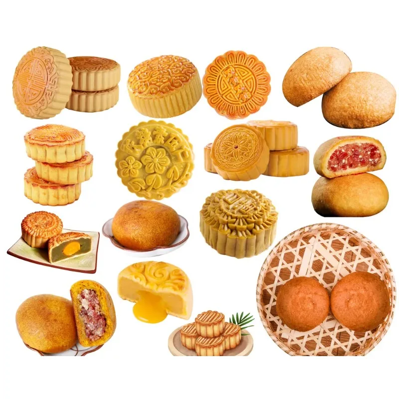 Mooncake Forming Machine Automatic Cake Biscuit Making Machine Production Line High Efficiency