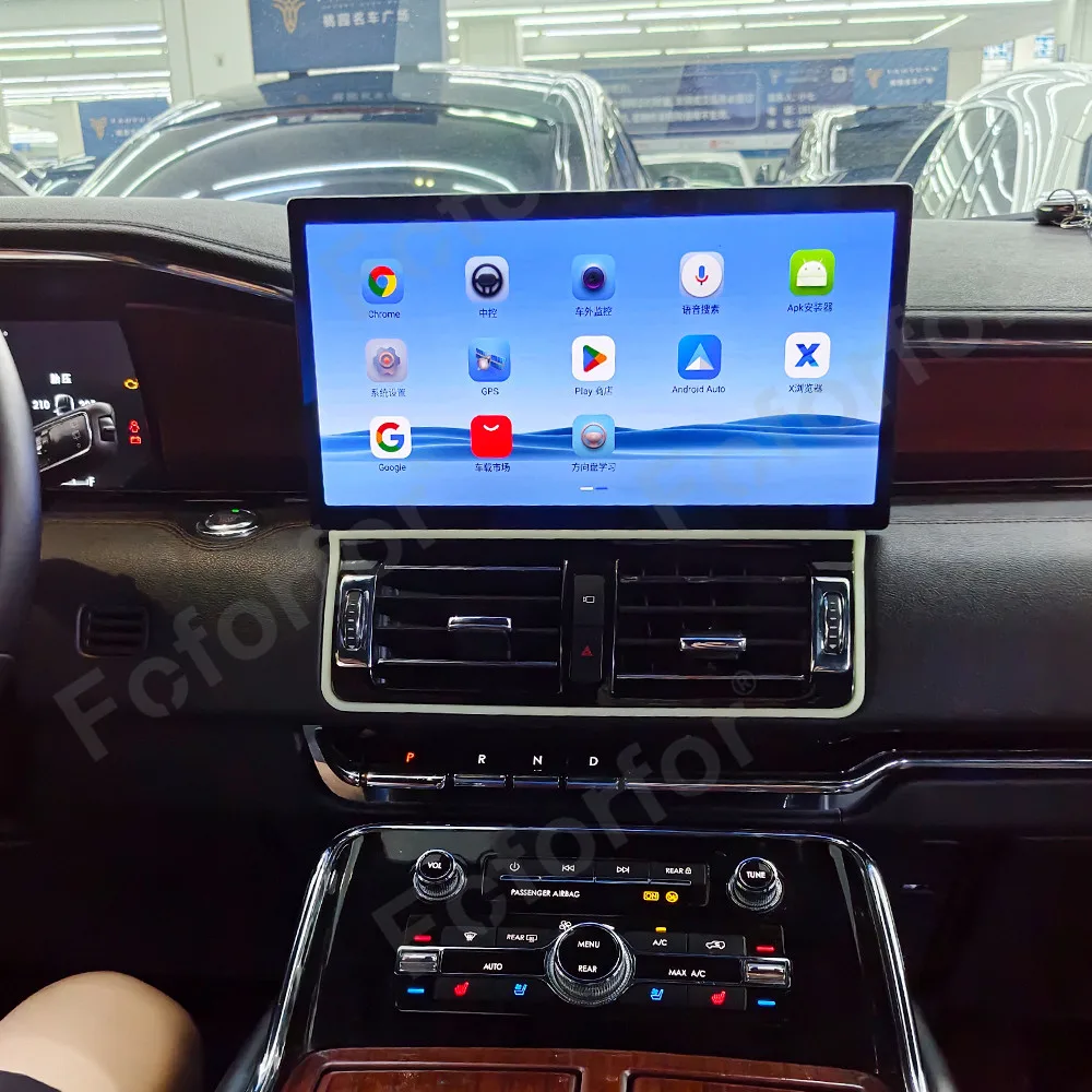 Car Radio For Lincoln Navigator 2016‑2024 Android 13 Car Multimedia Radio 13.1 Inch GPS Navi Radio CarPlay Android Auto 4G WIFI