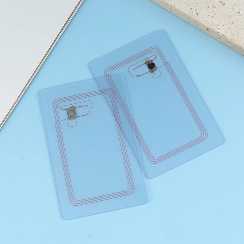 5/10/20Pcs Transparent NFC Card Blank NFC Tags NFC Programmable Rewritable NFC 215 Tags NFC Card Compatible With Amiibo