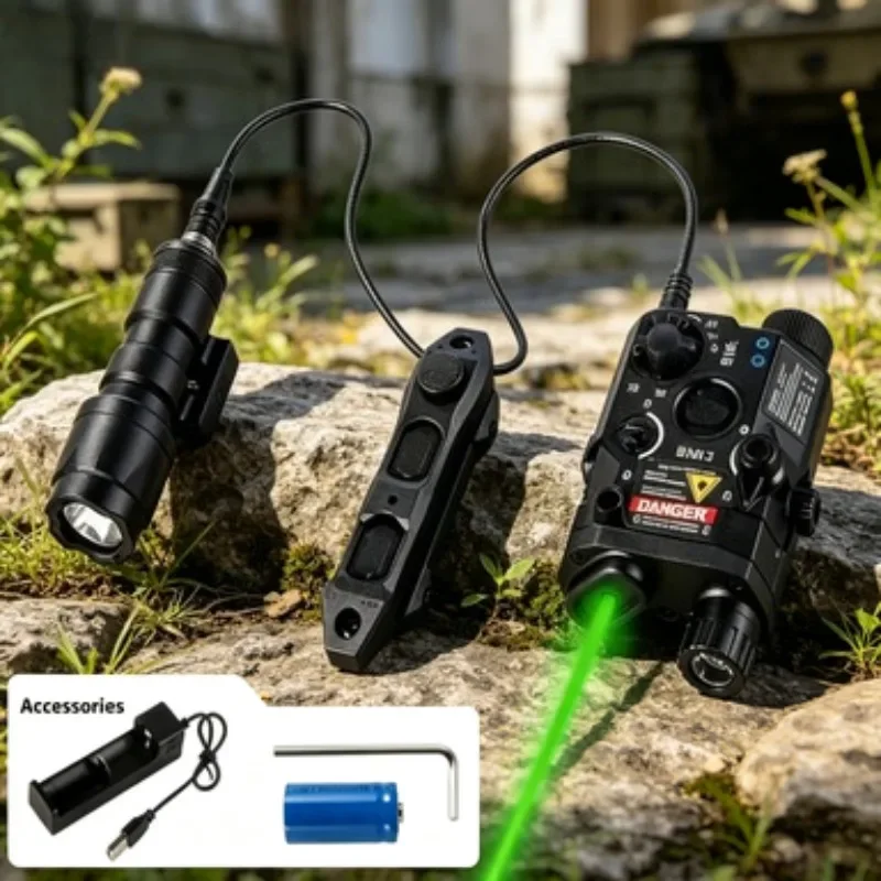 Daily Backup Replacement Adjustable Light Angle PEQ15 Red Green Sight Complete Lamp Combination Daily-spare Parts