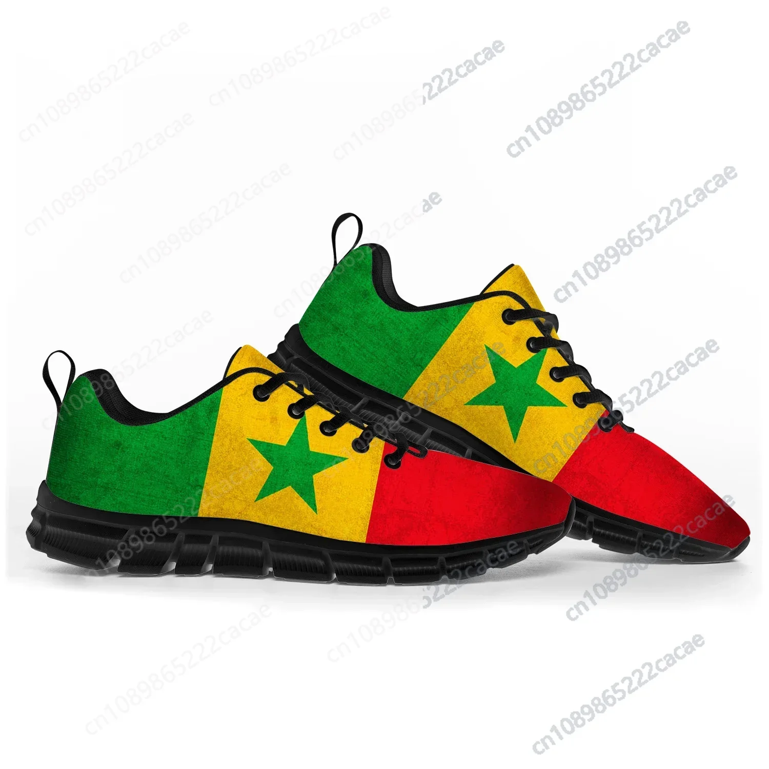 

Senegalese Flag Sports Shoes Mens Womens Teenager Kids Children Sneakers Senegal Casual Custom High Quality Couple Shoes