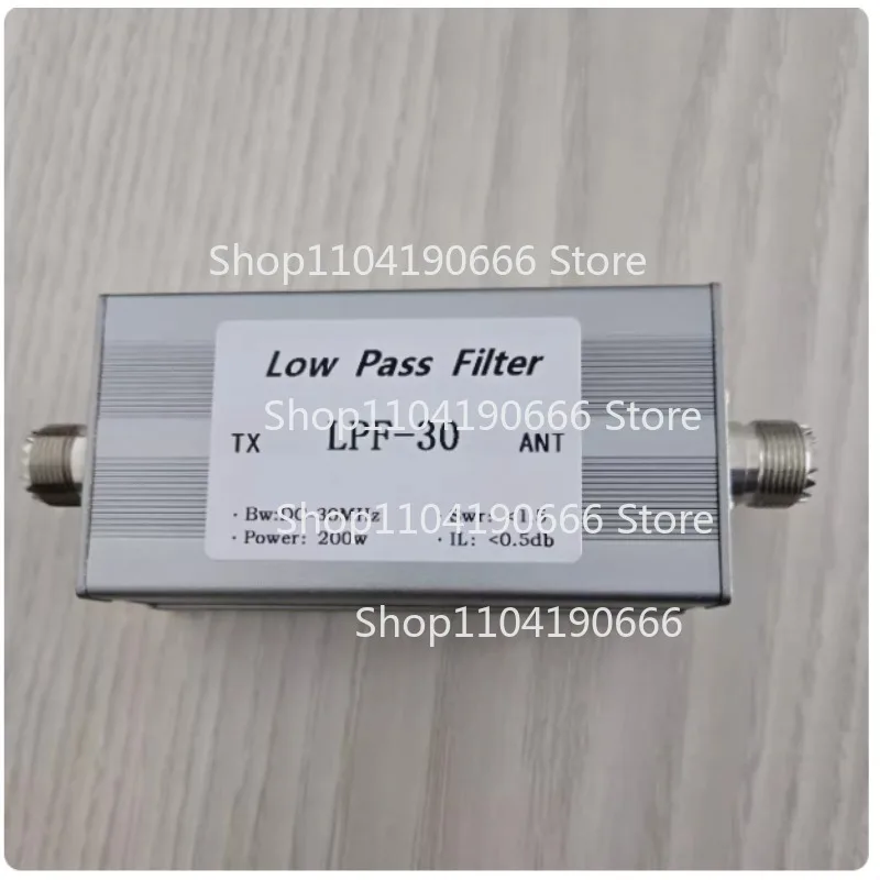 LPF-30 Short Wave Low Pass Filter LPF-30 DC-30MHz Low Pass Filter LPF 200w