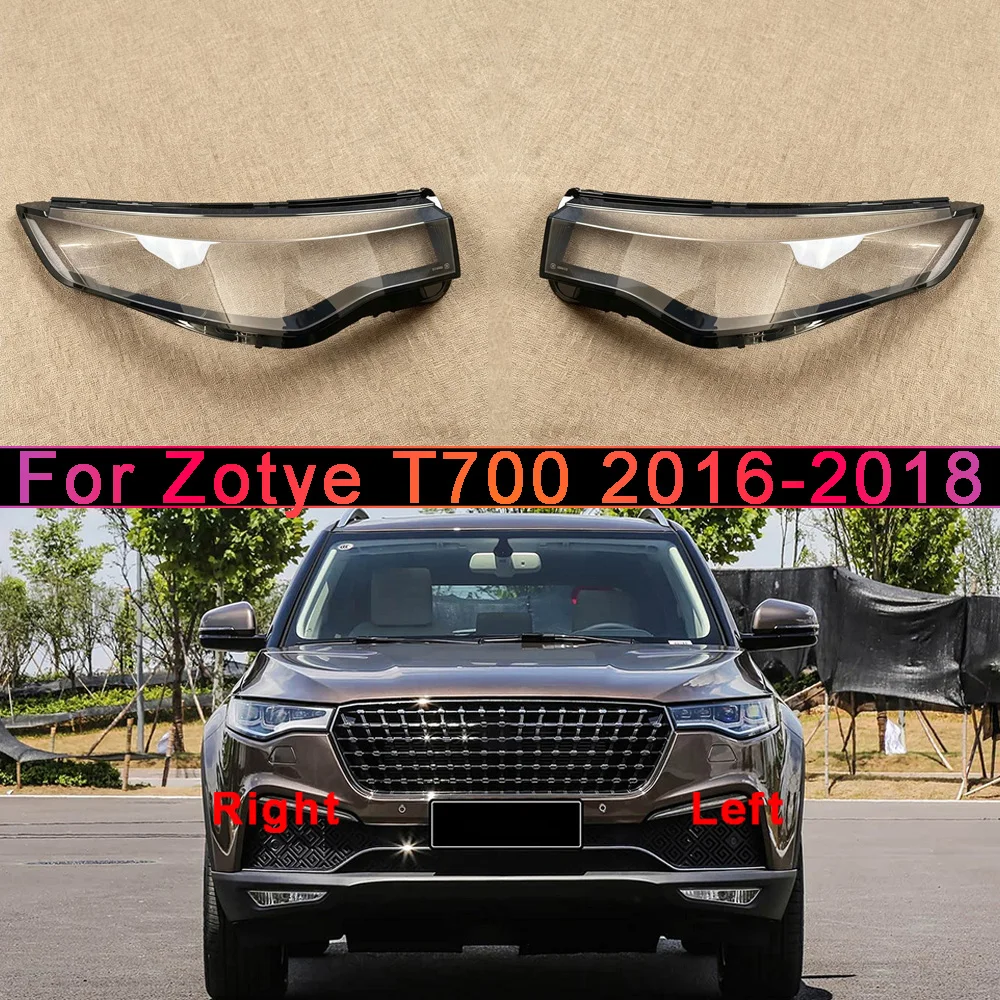 

Headlights Shell Mask Cover Lampshdade Headlamp Housing Plexiglass Replace The Original Lampshade 2016 2017 2018 For Zotye T700