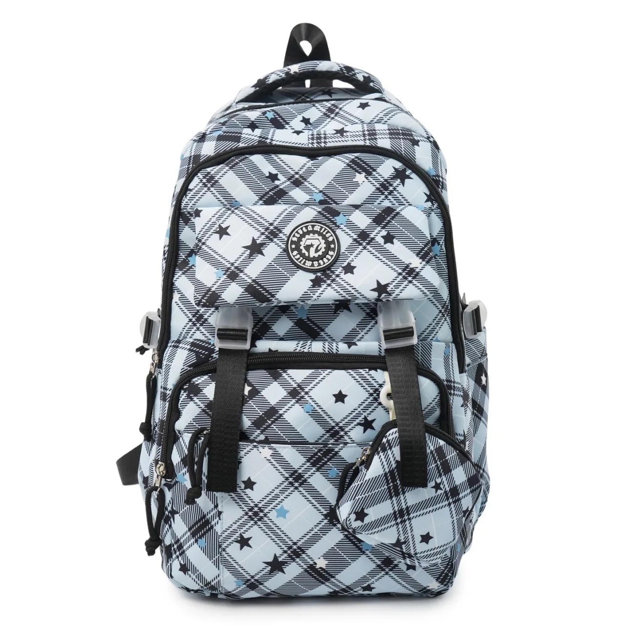 New Trendy Rucksack for Girls Casual Travel School Backpack for Female Middle High and College Students School Bags