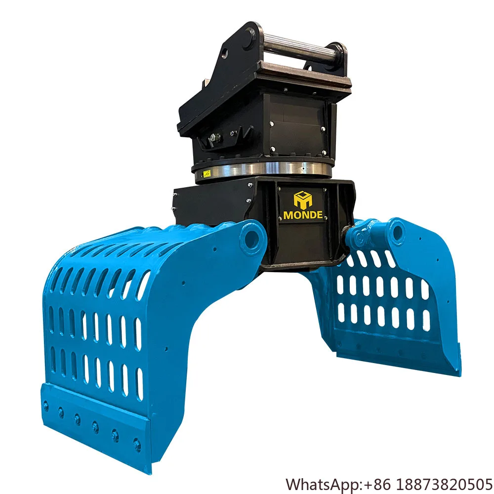 high performance mini excavator rotatory sorting grapple hydraulic demolition grapple for 1.5-40 tons excavator