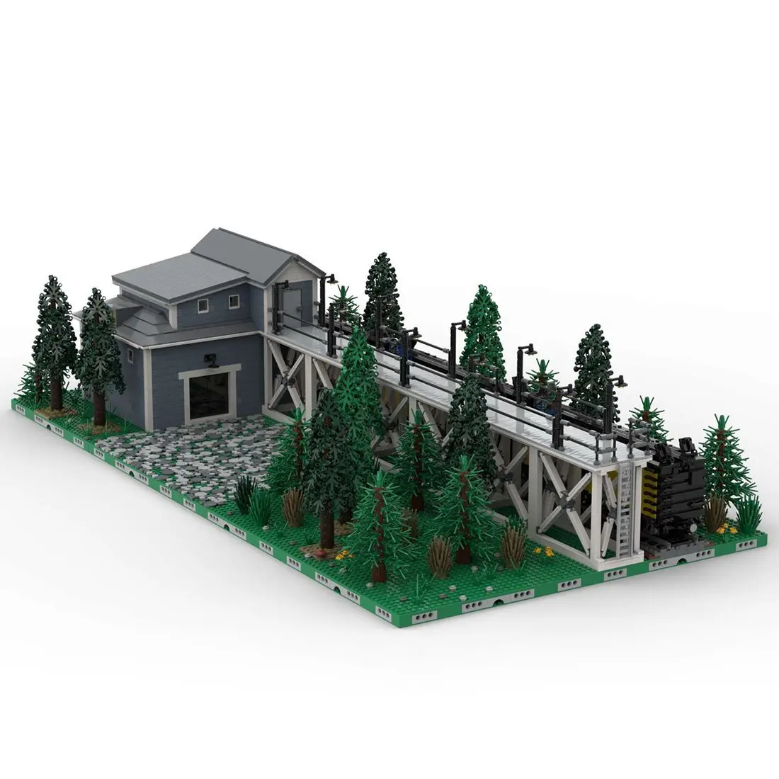 

Custom MOC-103618 Icing House Platform Extensions Style 2 (6769PCS) Toys Gift