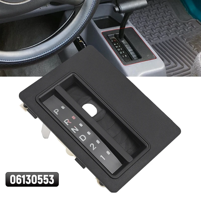 

Auto Console Automatic Shift Bezel For Jeep Wrangler TJ XJ 1997 1998 1999-2006 06130553 55315059AC Auto Gear Shift Panel Trim