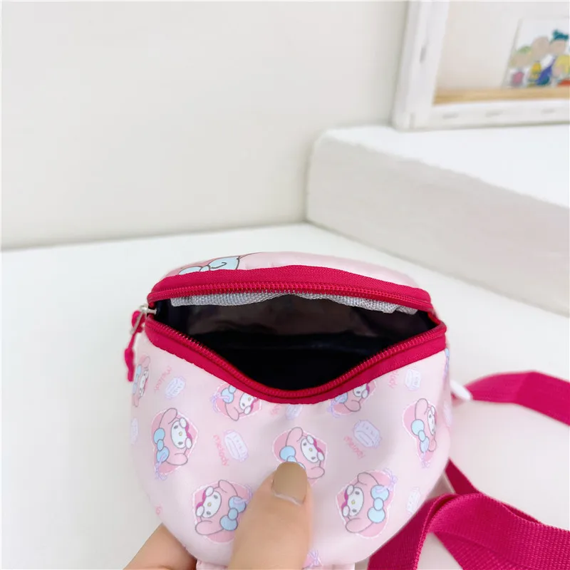 Hellos Kittys-Bolso de pecho para niños, bandolera de dibujos animados para niños y niñas, mochila cruzada de viaje a la moda, regalos, novedad de 2024