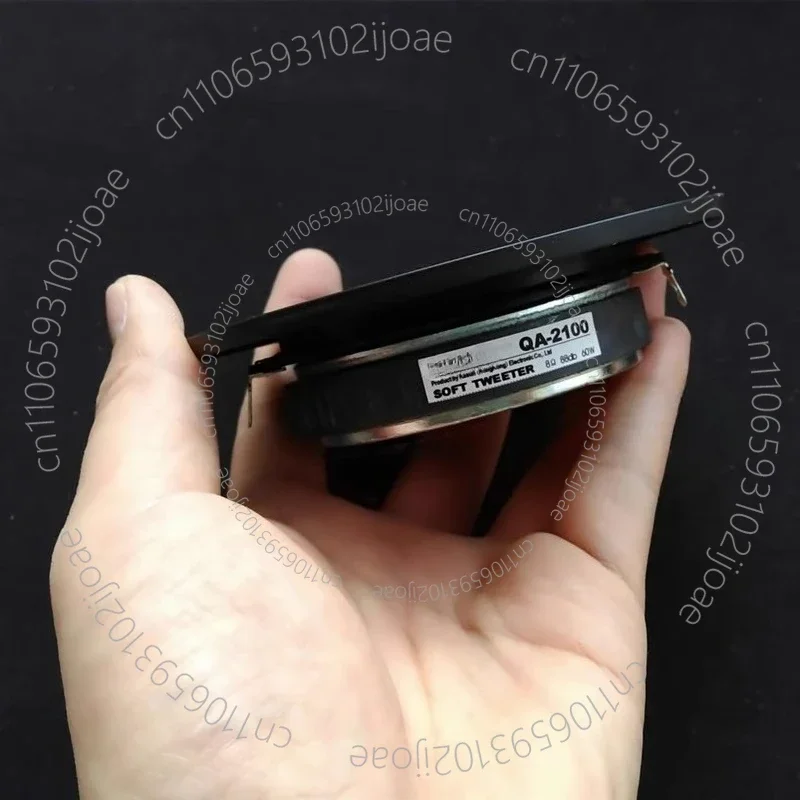 DIY Single Magnetic Speaker Unit 60W 8 Ohm QA2100 Original 4 Inch Silk Film Dome Fever Tweeter Ultra Thin HiFI Speaker