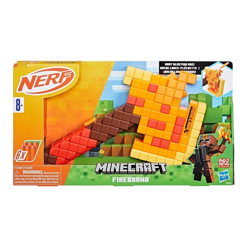 

Hasbro NERF My World Co-branded Around The Flame Brand Hand Model Display Gift Back To School Anime Mother Kids Toys