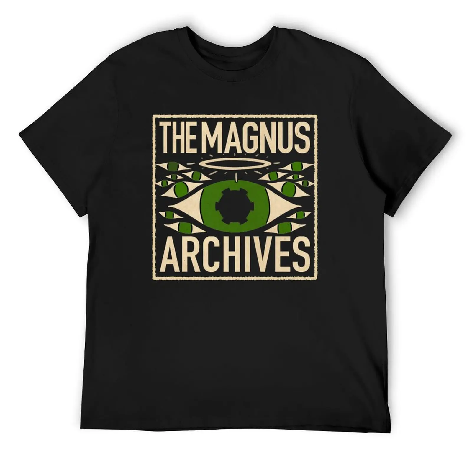 

the magnus archives vintage T-Shirt quick-drying vintage t shirts korean fashion shirts graphic tee T-shirts for men cotton