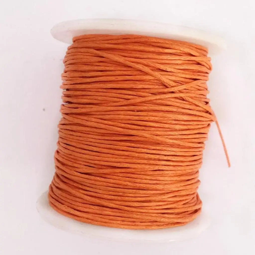 Jewelry Making Cord Multicolor Waxed Cotton Braided Rope for DIY Bracelet Necklace Beading Accessories