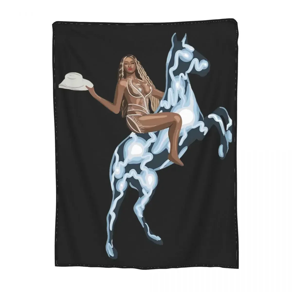 Relax Beyonce Renaissance World Tour Blanket Stuff Sofa Decorative Concert 2023 Throws And Blankets Super Warm Velvet for Office