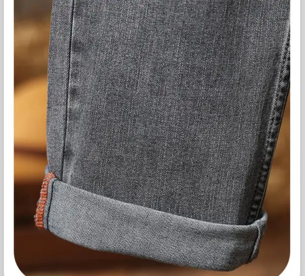 Loose Men's Jeans Men  Denim Pants Leisure Men Cargo Jeans Mens Bottoms