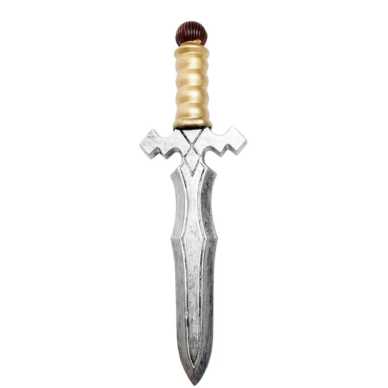 PU-Schaum Dolch Cosplay Prop Sicher Piratenmesser Kostüm Zubehör Spielzeug Schwert