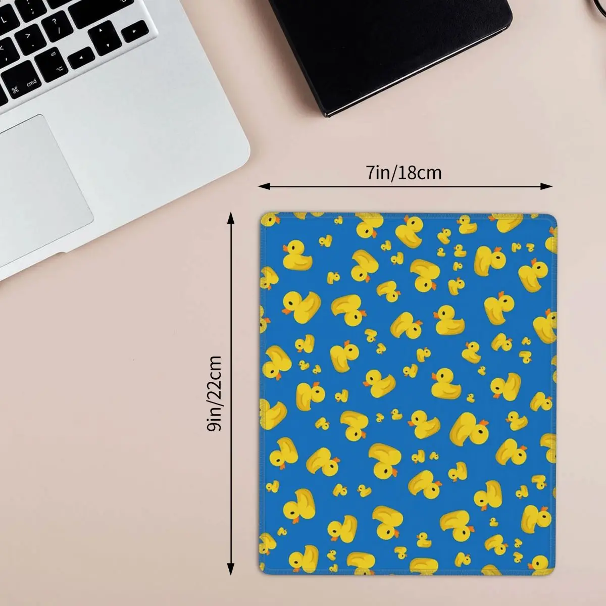 Yellow Classic Rubber Duck Mouse Pad Computer Keyboard Mouse Mat Gaming PC Laptop Desk Mat Office Accessories