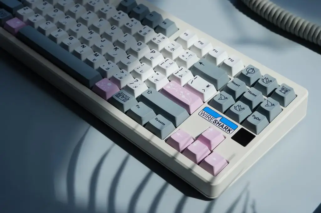 GMK-Tapa de tecla Fuji PBT, accesorio personalizado con sublimación, perfil de cereza, para teclado mecánico MX Switch 155/87/108, 75/61 teclas