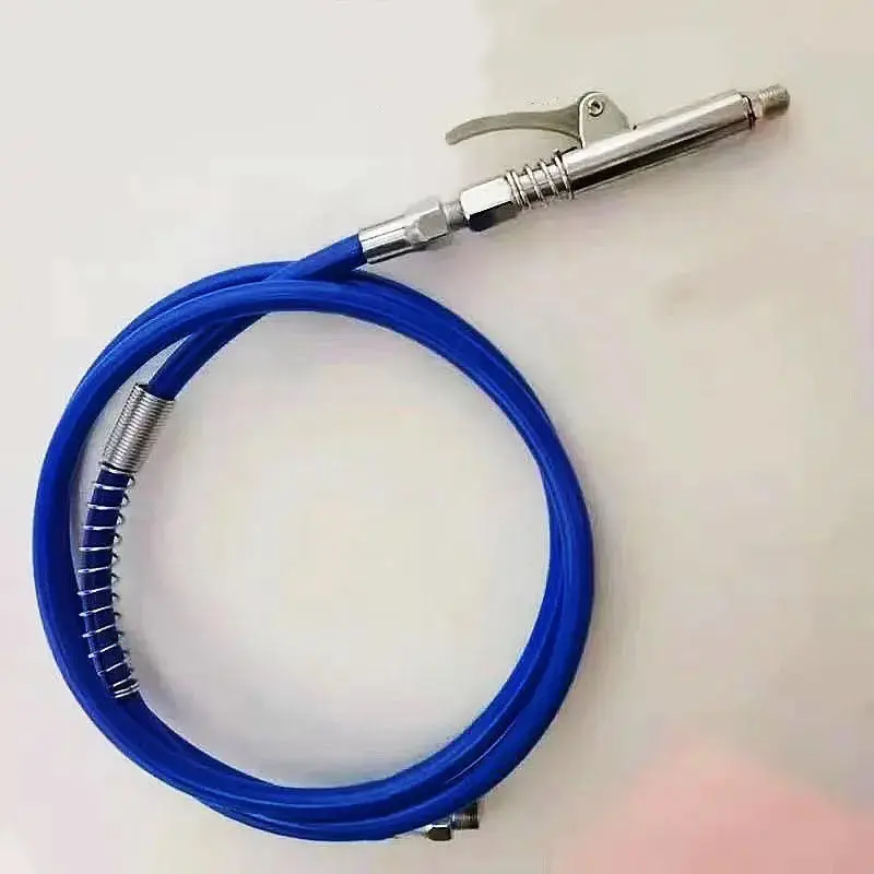 Lock Clamp Type High-Pressure Self-Locking Grease Nozzle Manual Electric Pneumatic Grease Gun Gear Type Flat Head Playing Grease