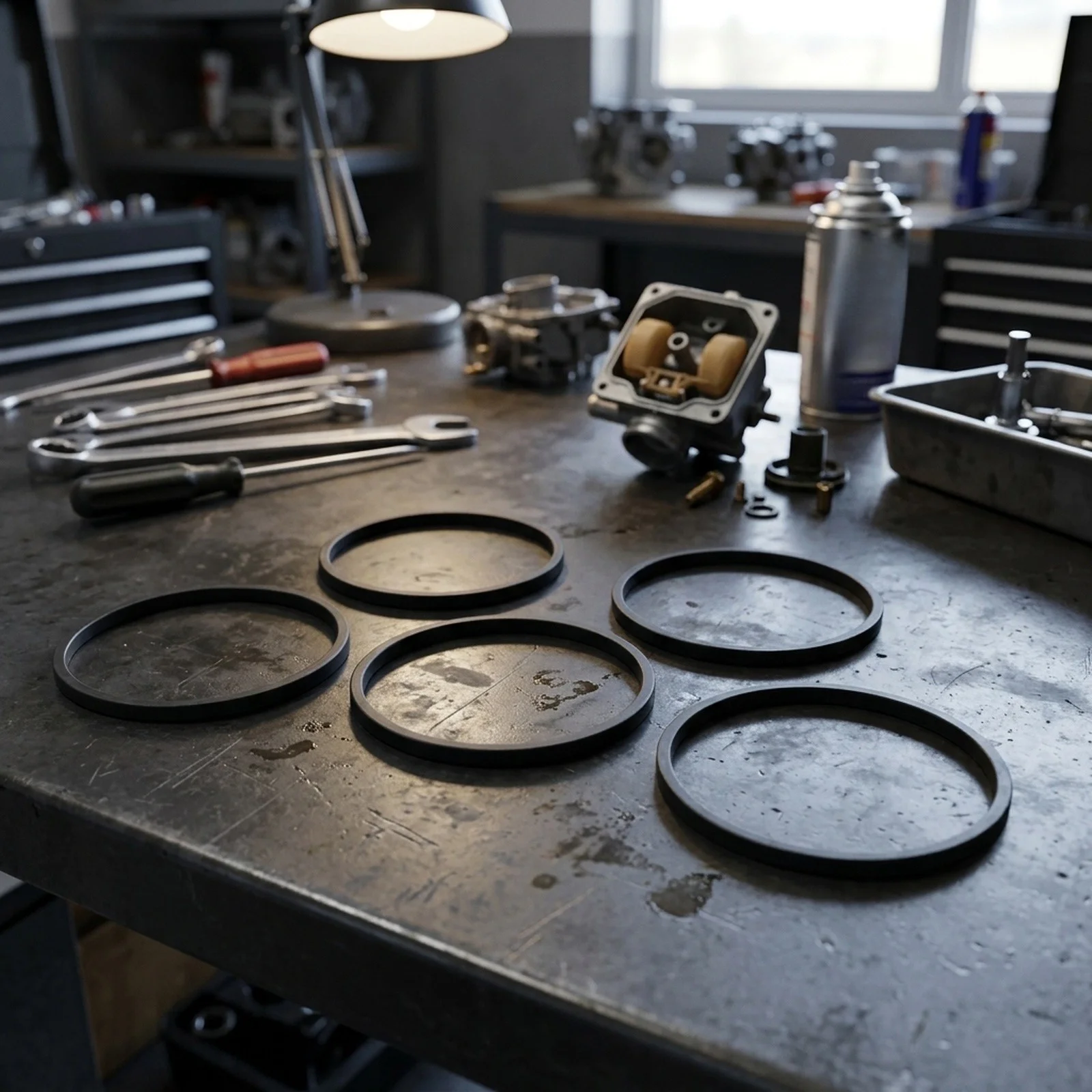 Engine Maintenance Made for Easy with This Set of Five Replacement Carburetor Float Bowl Gaskets For For Tecumseh Units