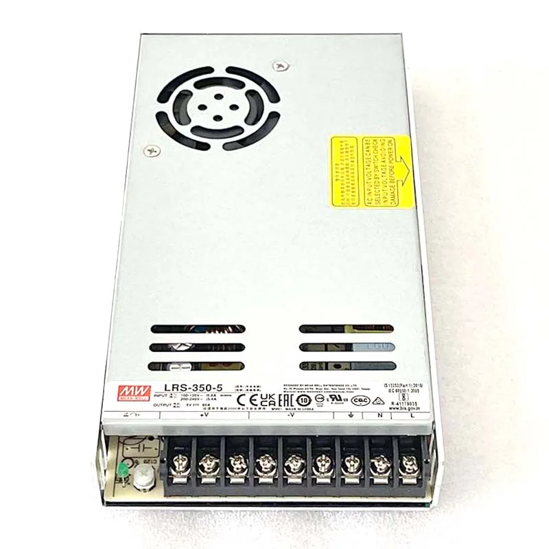 Mean Well LRS-350-5 Full Color LED Display 110 to 240VAC Input 5V60A Output 300W Single Output Switching Power Supply