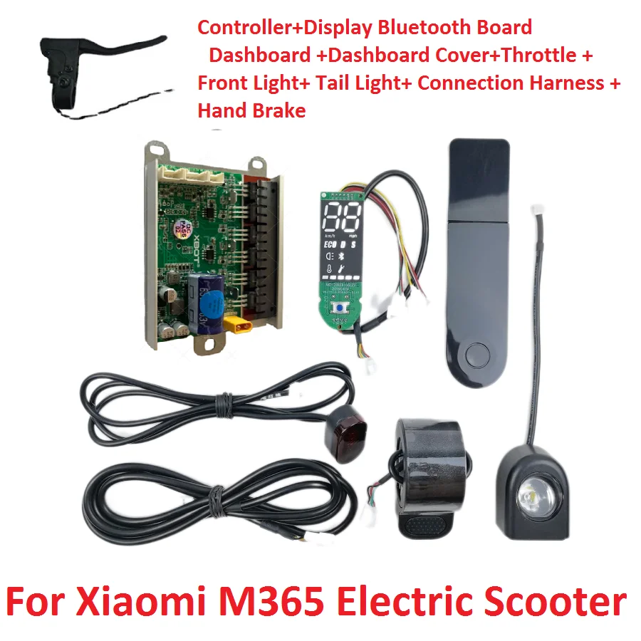 Tableau De Bord BT Pour Scooter Xiaomi M365/Pro/Pro 2/1S/Essential - Écran Bluetooth Compatible Et Robuste