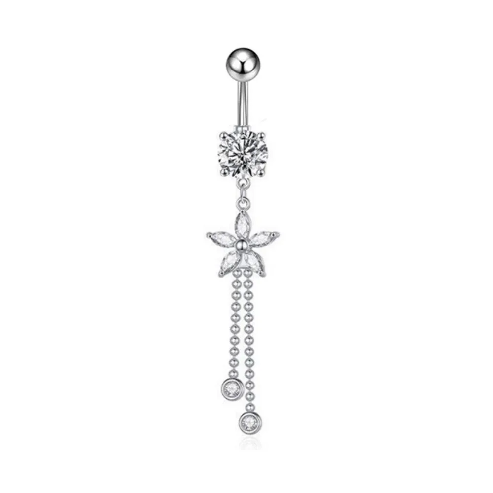 New Faux Fake Belly Rings Anti-allergy Clip on Umbilical Piercing Navel Ring Hoop Cartilage Belly Button Ring Body