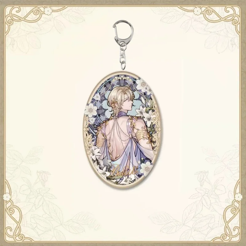 Bag Charm Virtual Idol Boy Group MANTA 6CM Acrylic Keychain Bag Pendant Lin Zhi/Jiang Yi/Xu Xiang'an/Lu Yan Pendant decoration