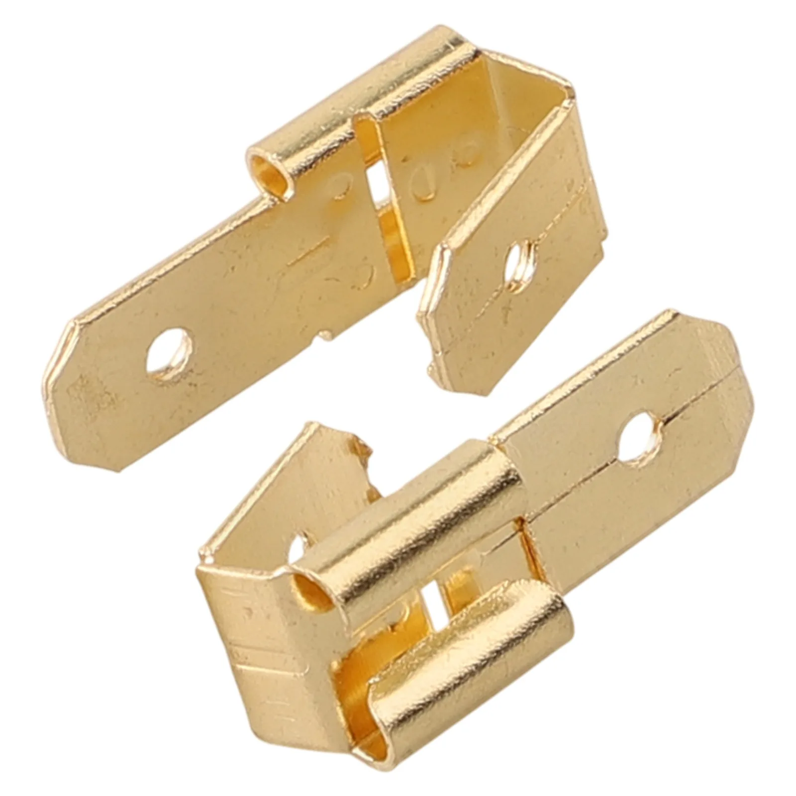 3-Way Adapter 1 0.256mm Female Pull Tab Disconnect Connector Male Female Disconnector Multi-Purpose Use Brass Material