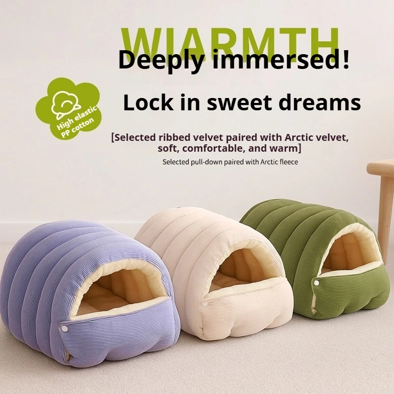 nouveau-nid-d'hiver-pour-chat-ferme-lit-amovible-et-lavable-sac-de-couchage-universel-pour-toutes-saisons