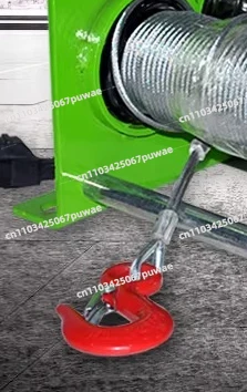 220V 1Ton Wireless Remote Control Hoist Electric Chain Hoist Heavy Duty Fast Lifting Crane