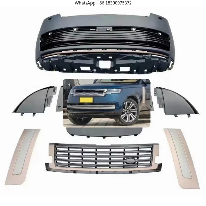 Auto Facelift Front Lip Front Splitter Bumper for Range Rover vogue L460 2023+