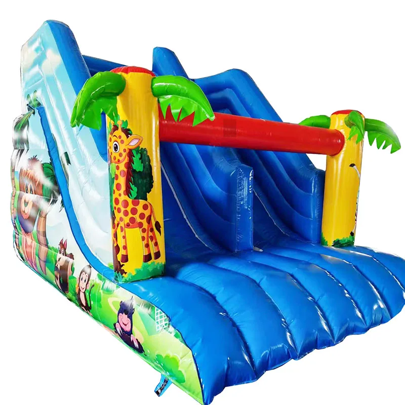 High Quality Durable PVC Animals Theme Jumping Inflatable Water Slide Attractive Bounce House for Kids Kaluen Brand 3.5x5x3m