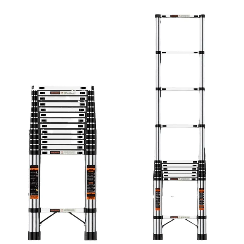 

Telescopic Stainless Steel Ladder for Home Use Multi Functional A Frame Portable Folding Ladder for
