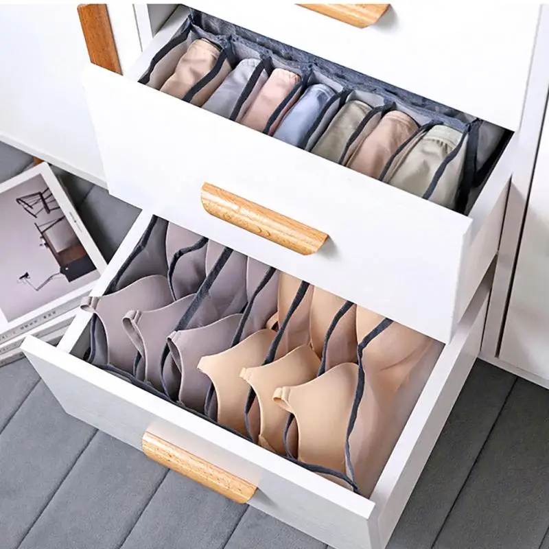 Closet Organizer Underwear Organizer For Wardrobe Clothes Organizers Cabinets Drawer Organizers Bra Socks Storage Organizer Box