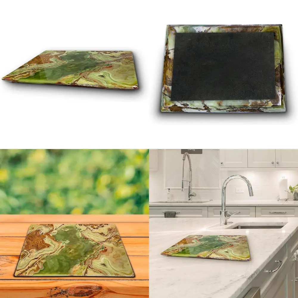 

Eco-Friendly Dual-Sided Cutting Board - Ideal for Cheese and Pastry Preparation, Perfect Kitchen and Housewarming Gift with Hand