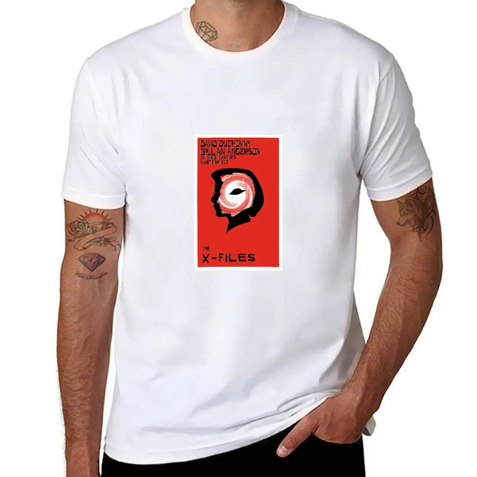 

The X-Files as Vertigo T-Shirt essential t shirt t shirt man cotton T-Shirt