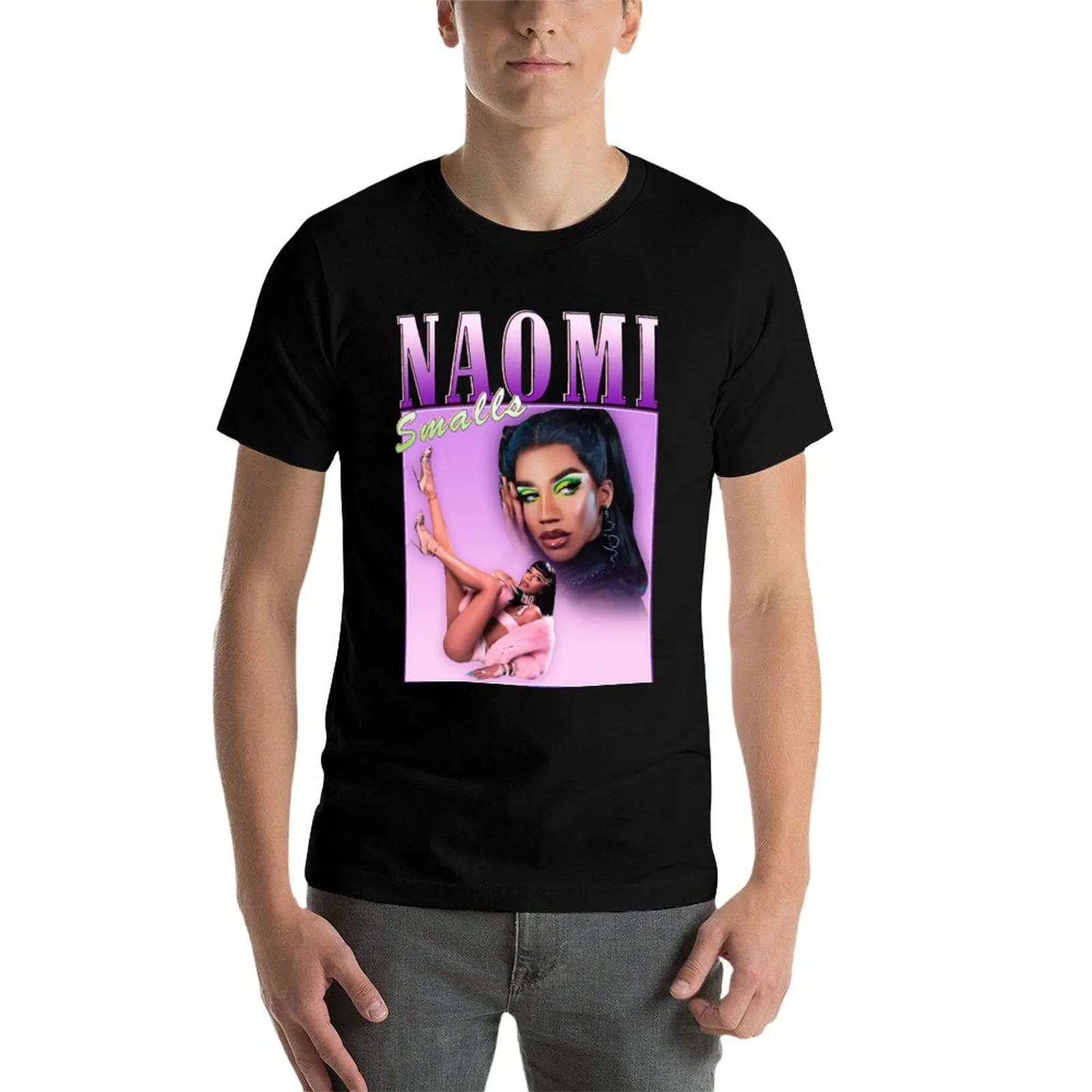 

Naomi Smalls vintage retro design T-Shirt t shirt for man 100 percent cotton man graphic t shirt T-Shirt
