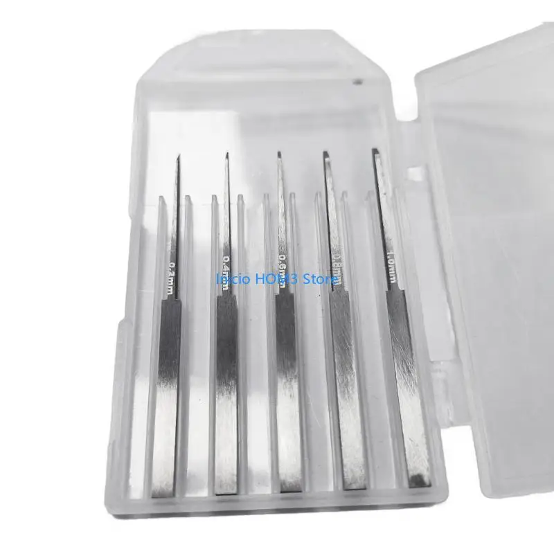 A5YD Primes Model Scriber CarvedScribe 와이어 취미 도구 chisels 0.1-2.0mm