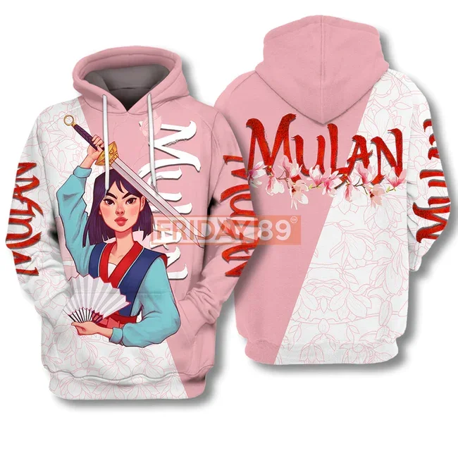 

Disney Mulan 3D Hoodie Princess Mulan Warrior Pink Mulan Pink Hoodie Amazing DN Mulan Hoodie Sweater 2022