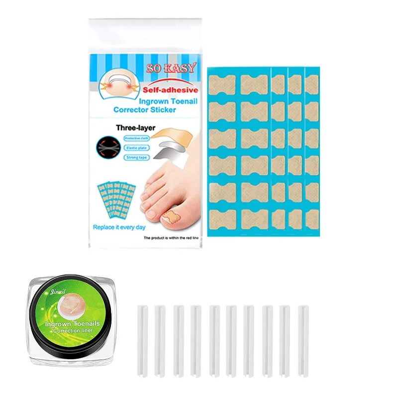 Ingrown Nail Toenail Correction Patch Toenail Corrector Toe Separator Correction Tool Ingrown Toenail Treatment Patch Separators