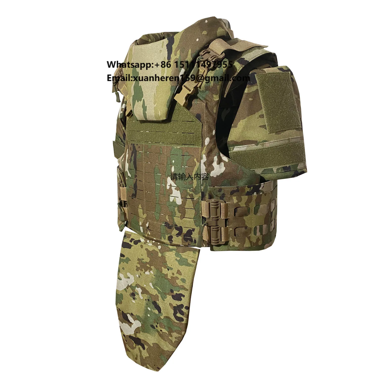 Newest Tactical Vest Quick Vest Adjustable Outdoor Full Coverage  Weighted Vest for CS Training