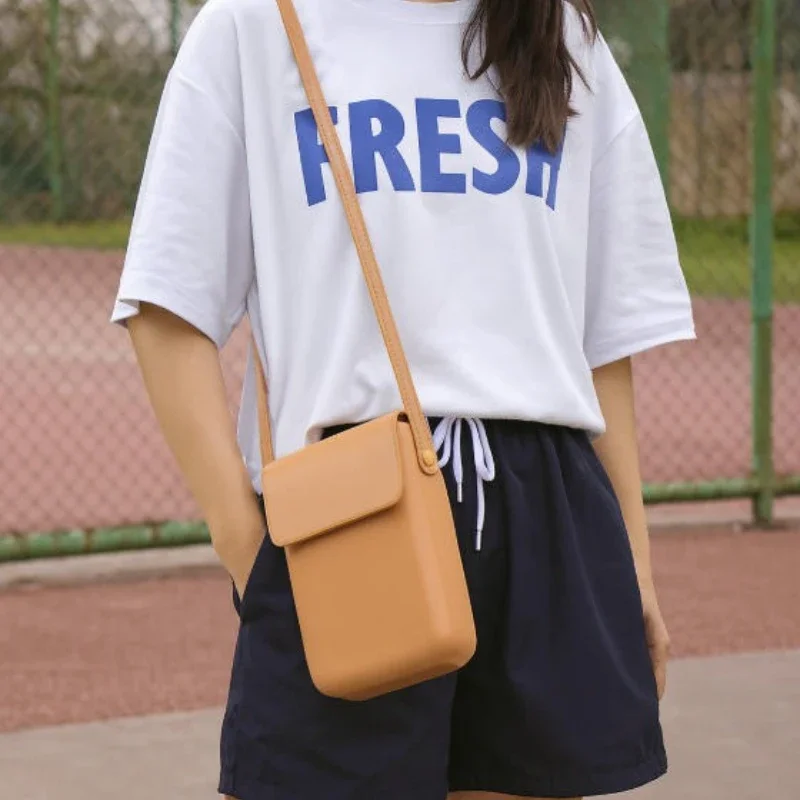 

2025 Flap Crossbody Bags Women Mini PU Leather Shoulder Purses and Handbags for Girls Ladies Phone Simple Solid Designer Bag