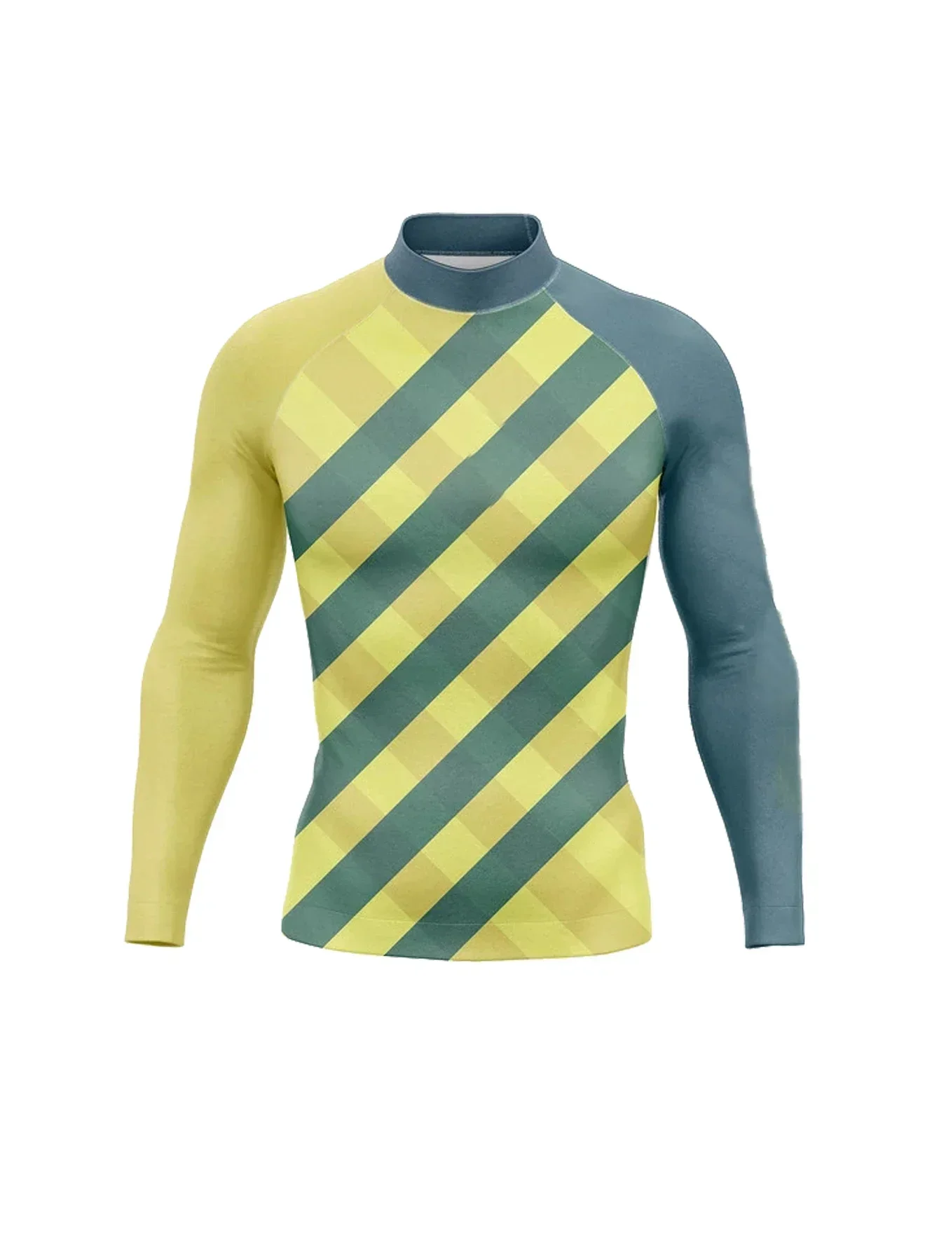 

Men's Long-sleeved Bodybuilding Fitness Sweatshirt Jogging Training Sportswear Top Breathable Compression Sports T-shirt