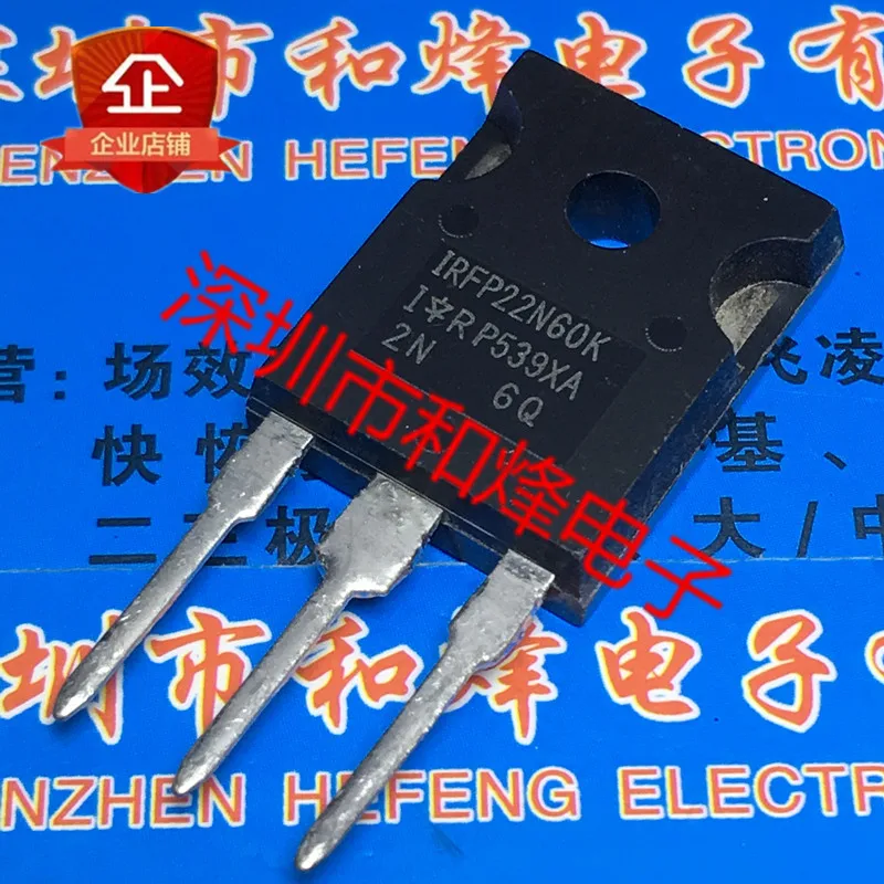 Free shipping    IRFP22N60K  TO-247 600V 22A       20PCS