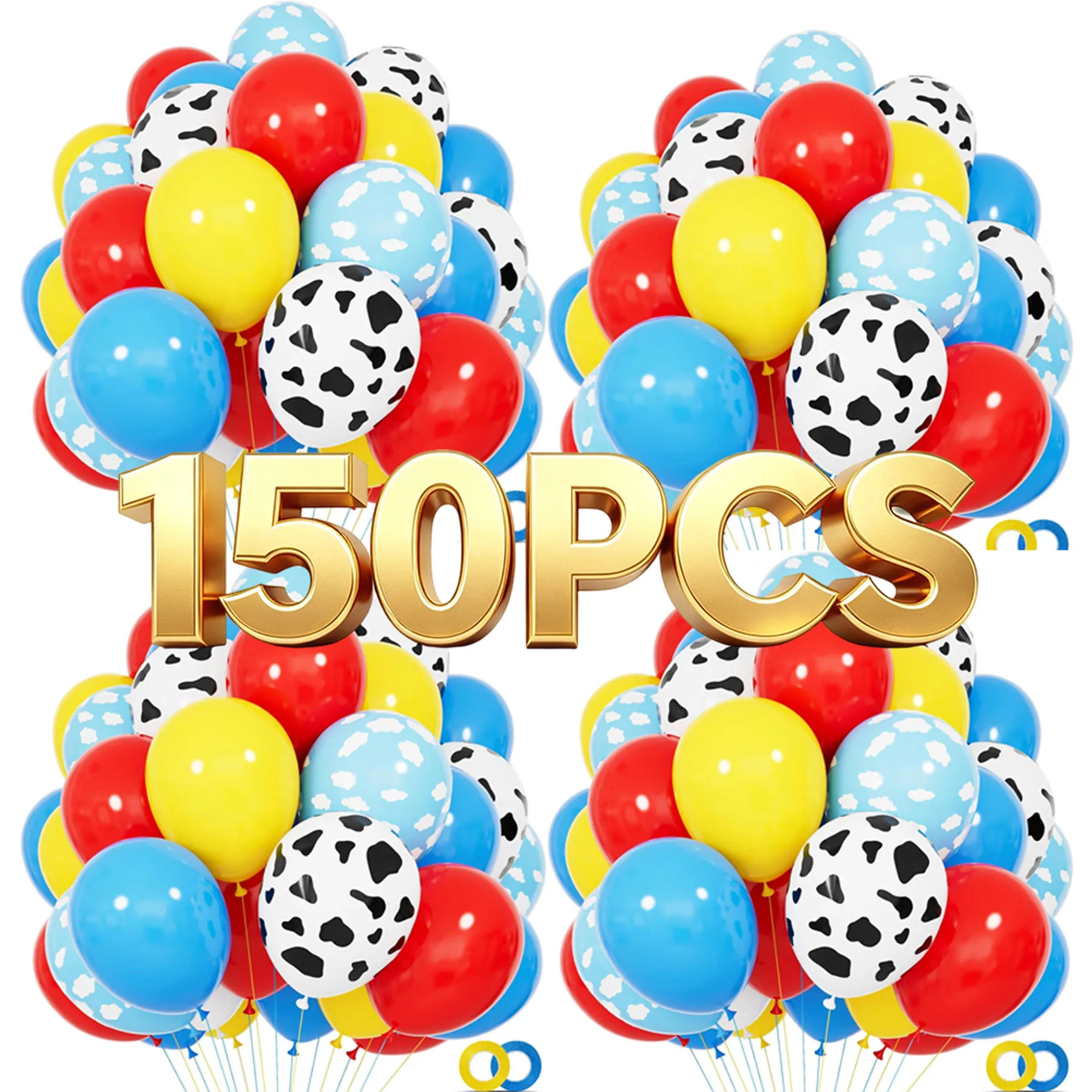 15-150 Stück Buntes Latex-Ballon-Set für Hochzeit, Geburtstag, Weihnachten, Heim- und Partydekoration
