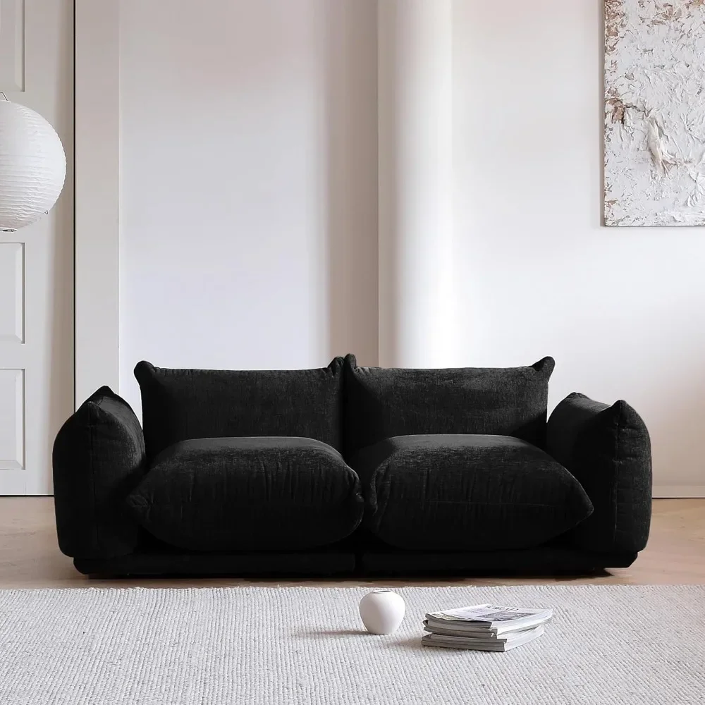 

Modular Sectional Sofa,Lovesofa Couch, Minimalist Convertible Sofa Couch, Modern Chenilleyarn 2 Seater Living Room Sofa