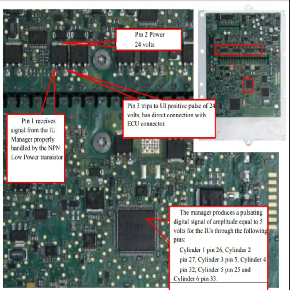 Repair ECU Diesel Module Electronics Mapped PLD Rail System for Ford EDC for Benz-Mercedes VS ECU Repair Basic Course Study