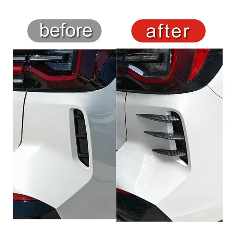 

Highly Recommended.Rear Bumper Splitter Carbon Fiber Spoiler for BMW X3 G01 LCI 22-23